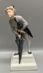 Royal Copenhagen SANDMAN statuetta tutti grigi 1129 - Foto 1 di 2