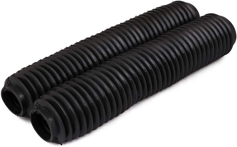 Rubber Motorcycle Front Fork Dust Cover Gaiters Gaitors Boots Shock Absorber - Image 1 of 4
