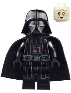 NEW LEGO Darth Vader Printed Arms Spongy Cape White Head with Frown Set 75387 - Picture 1 of 1