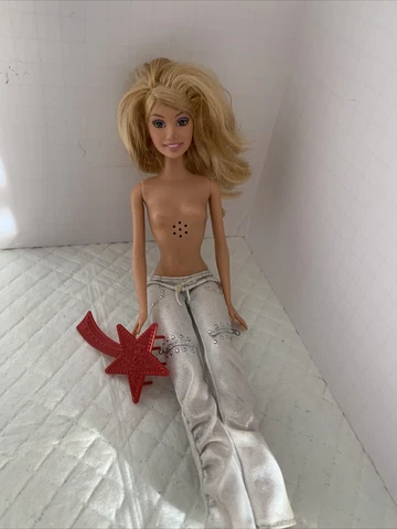 Disney High School Musical  Singing Sharpay Barbie Doll Hair Brush Cover