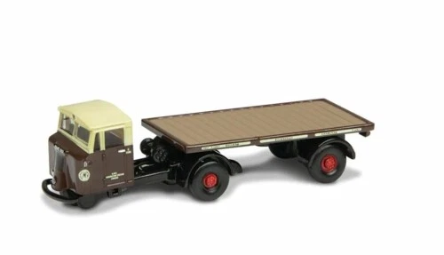 1/120 SCAMMELL MECHANICAL HORSE FLAT TRAILER GWR 120MH003 - Image 1 of 1
