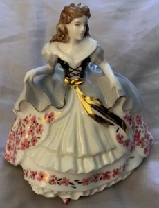 Coalport Fairest Flowers kleine Figur Mohn Compton & Woodhouse - Bild 1 von 7
