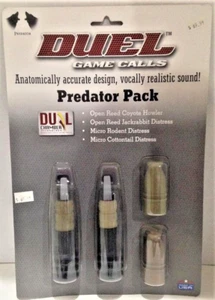 Duel Game Calls - Predator Pack - 4 Pack - Model # P002   🐺 - Picture 1 of 2