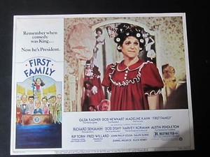 FIRST FAMILY **TITLE CARD** #1 ORIGINAL LOBBY CARD-GILDA RADNER