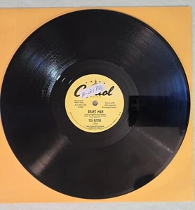 Tex Ritter – Brave Man / Turn Around Boy (78 RPM 10" Capitol 2756 DJ promo 1954) - Picture 1 of 2
