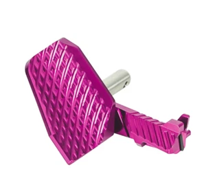 NS CNC Aluminum Slide Stop W/Thumb Rest(Left Side)(PURPLE)-Tokyo Marui Hi-CAPA - Picture 1 of 1