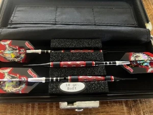 Piranha 18g Soft Tip Darts 68515 90% Tungsten w/ FREE Shipping & Case - Picture 1 of 3