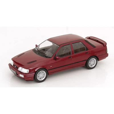 FORD SIERRA COSWORTH 4x4 1992 DARK RED 1:18 Modelcargroup Auto Stradali Modellin - Immagine 1 di 2