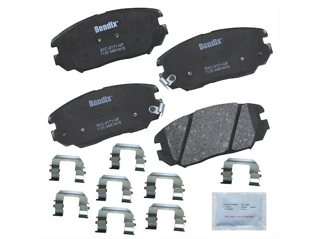 Juego de pastillas de freno delanteras para Hyundai Sonata 2006-2010 3,3 L V6 2007 2008 2009 SR134DH Foto 1 de 1