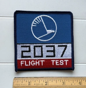 Pratt & Whitney PW2037 Motor 2037 Flugtest Souvenir gestickter Patch Abzeichen - Bild 1 von 3