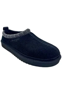 Koolaburra by UGG Suede Slip-Ons Burree Black - Picture 1 of 3