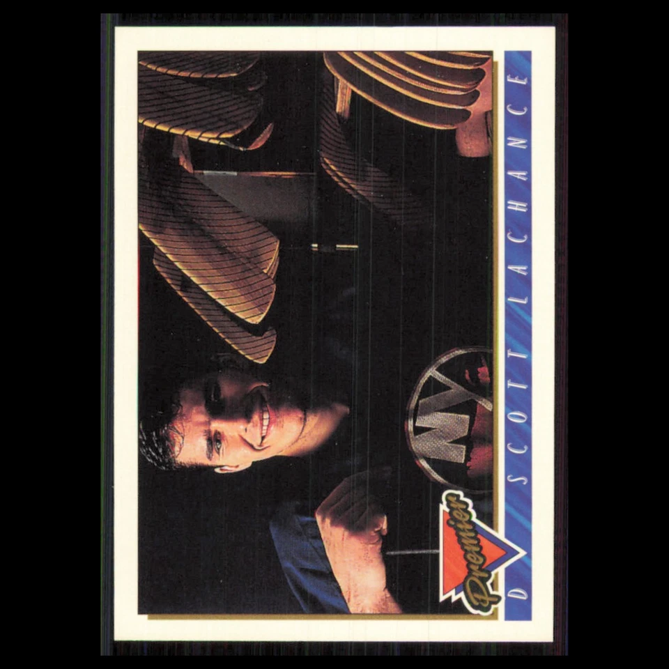 Scott Lachance #257 1993 Topps Premier New York Islanders Hockey Card NHL NM - Image 1 of 3