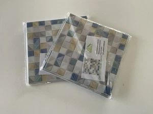 Mosaic Tile Stickers Transfers, 20 Tiles for 150mm x 150mm / 6 Inch Waterproof - Picture 1 of 2