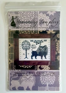HEARTSTRING SAMPLERY Harry Tyler's Lion Counted Cross Stitch Pattern - Picture 1 of 2