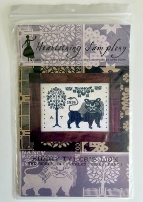 HEARTSTRING SAMPLERY Harry Tyler's Lion Counted Cross Stitch Pattern - Image 1 of 2