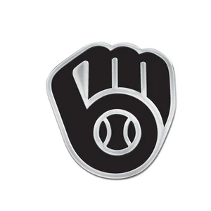 WinCraft Milwaukee Brewers Team emblema auto cromato - Foto 1 di 1