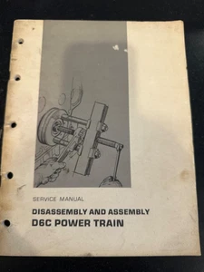 Serviceanleitung Demontage und Montage D6C Antriebsstrang - Bild 1 von 2
