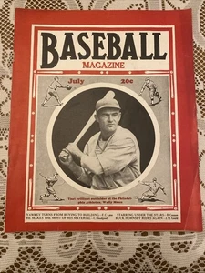 Seltenes Baseball-Magazin JULI 1937 Lou Gehrig ROTE ROLFE Joe DiMaggio Wally Moses - Bild 1 von 24