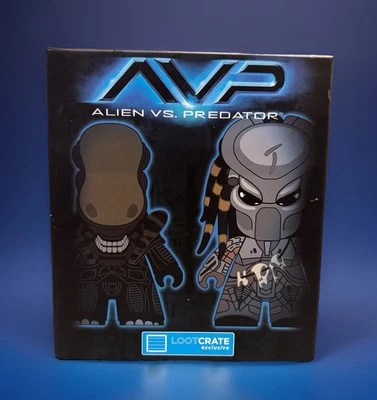 NUEVO Alien vs Predator AVP Titans Misterioso Figura Vinilo Caja de Botín Exclusivo Foto 1 de 4