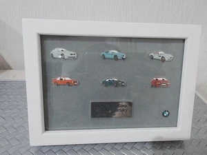 BMW Minicar 25th Anniversary Pin Badge Set with Frame Limited to 500 Pieces New - Picture 1 of 8