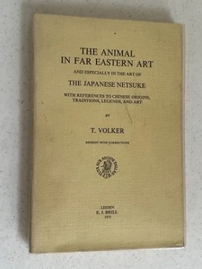 The Animal in Eastern Art, Especially Japanee Netsuke Volker 1975 - Bild 1 von 6