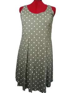 Takko wunderschöne  Kleid Gr. 44/46 Khaki - Bild 1 von 4