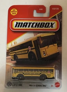Matchbox 2025 MBX EV School Bus NEW MOC Mix 4 *in Stock! - Picture 1 of 3