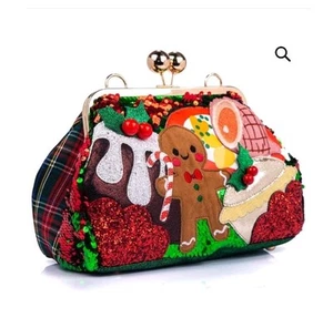 Irregular Choice Dinner Is Served Bag π Very Rare Gingerbread Bag - Picture 1 of 5