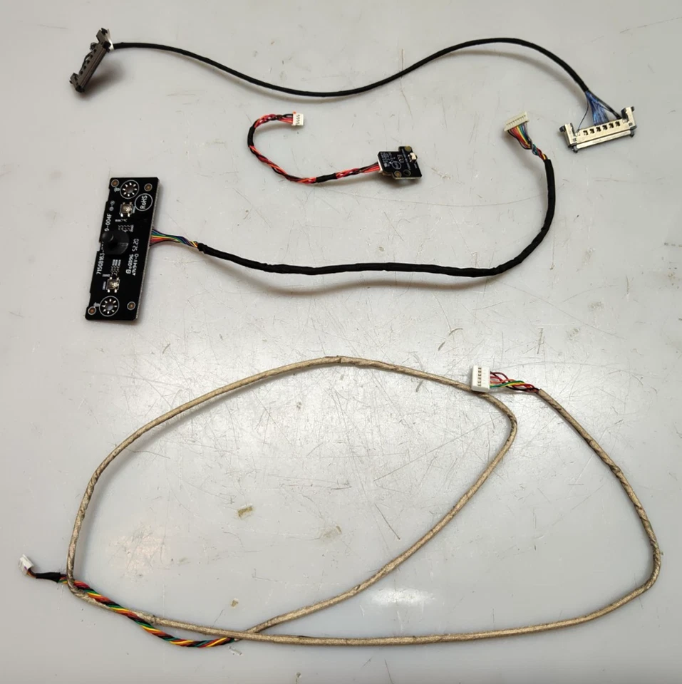 BenQ MOBIUZ EX2510 EX2510-T 25" Monitor Button Board LVDS Cables Repair Set - Image 1 of 4