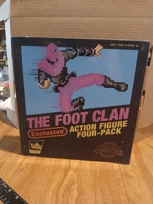 The Loyal Subjects Foot Soldiers (Teenage Mutant Ninja Turtles) - Juego de 4 Foto 1 de 4