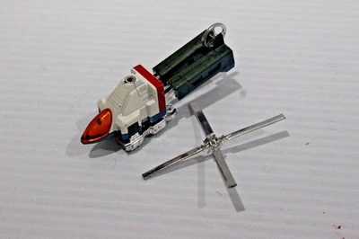 Vintage 1983 Bandai tonka Gobots Cop Tur MR-04 Complete, broken main rotor see p - Image 1 of 3