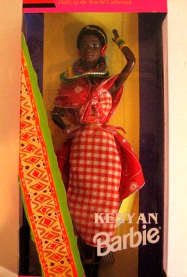 1993 Dolls of the World Kenyan Barbie Special Edition  -  MIB  NRFB ! - Image 1 of 4