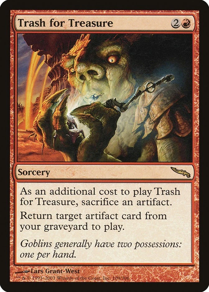 Mirrodin Trash for Treasure MTG Magic the Gathering NM - Image 1 of 1