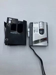 Sanyo Dictaphone Talk Book Pro Includes A Cassette Model - Picture 1 of 16