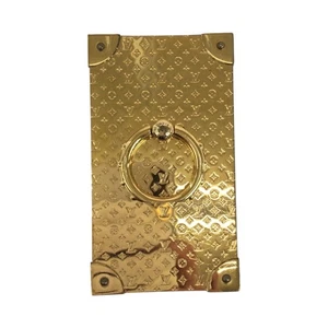LOUIS VUITTON Bague Téléphone Monogramme Coffre M63145 Bague Smartphone LV - Photo 1 sur 10