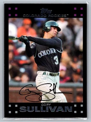 Cory Sullivan 2007 Topps Colorado Rockies #205 - Image 1 of 2