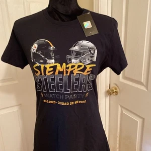 nfl team apparel steelers shirt Large Damen - Bild 1 von 7