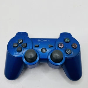 Controller PS3 OEM Sony PlayStation 3 blu CECHZC2U - PER RICAMBI O RIPARAZIONE - Foto 1 di 7
