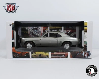 M2 Machines 1969 Chevrolet Camaro Z/28 R/S (Grey) 1:24 - R116 24-01 - Image 1 of 4
