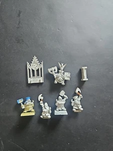 Warhammer nano Thorgrim portagruppi e portatori di trono parte mancante del trono - Foto 1 di 14