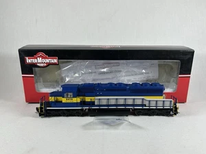 HO Intermountain DCC equipado Iowa Chicago y Eastern SD40-2 #6418 - Imagen 1 de 10