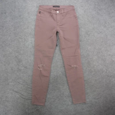 Pantalones de mezclilla ajustados elásticos Rock & Republic para mujer 6 malva Kashmiere desgastados Foto 1 de 4