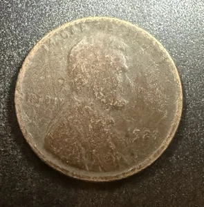 1923 Lincoln Wheat Cent Lamination ~ Multiple Error Coin - Picture 1 of 3
