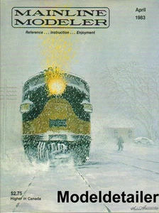 Mainline Modeler Apr83 Vancouver Valve Pilot Erie Lackawanna Rivet SP Germantown - Picture 1 of 1