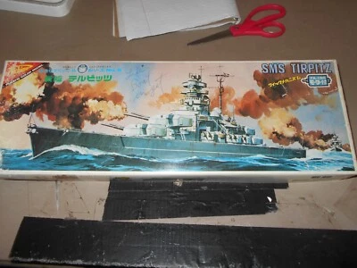 Kit modelo Nichimo SMS Tirpitz FA-130. Japón Foto 1 de 4