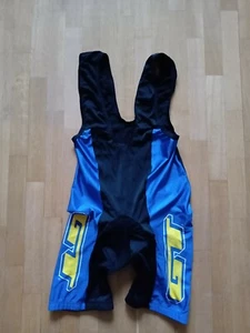 Cycling Bib Shorts De Marchi GT Team Size 'S EU 2 UK 28/31' Padded Polyamide - Picture 1 of 8