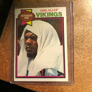 1979 Topps Football # 406 Carl Eller - Picture 1 of 2
