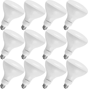 Led Br40 Bulb New Dimmable Light White Pack Equivalent Daylight Flood Soft Bulbs - Picture 1 of 12