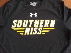 UNDER ARMOUR HERREN HEAT GEAR SMALL LOOSE FIT SOUTHERN MISS LANGARM SHIRT - Bild 1 von 5