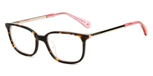 Kate Spade NY Natalia H7P 52mm Women Havana Gold Pink Eyeglass  Ophthalmic Frame - Picture 1 of 7